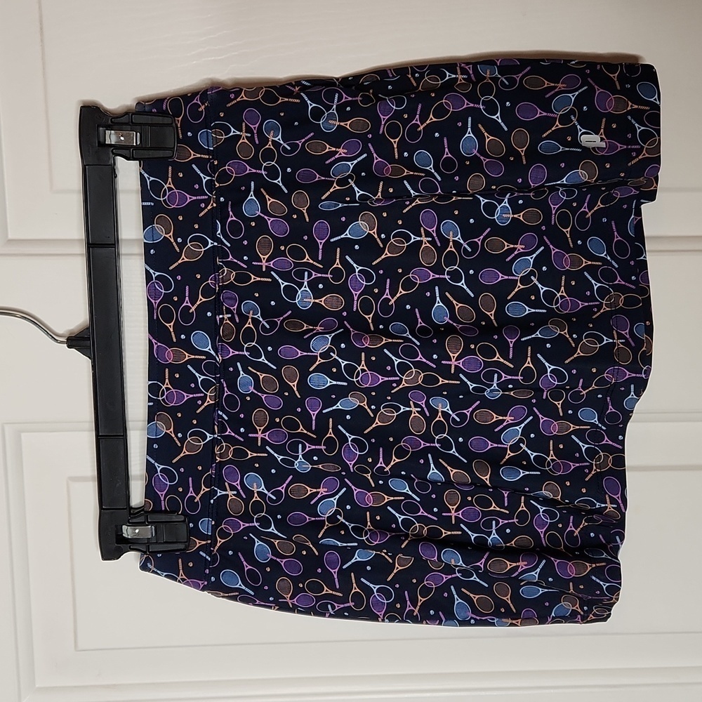 Prince Tennis Racquet Printed Skort/Skirt Size L